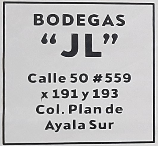 Renta de Bodegas JL carretera a X´matkuil