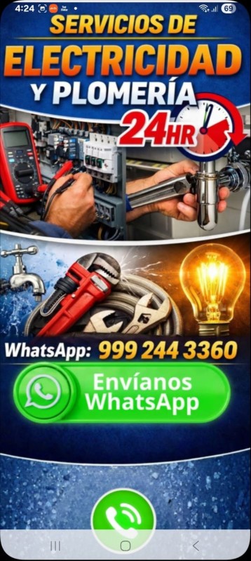 Servicios de eletricidad,plomeria y construcción