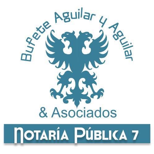 Bufete Aguilar y Aguilar & Asociados: Notaria #7