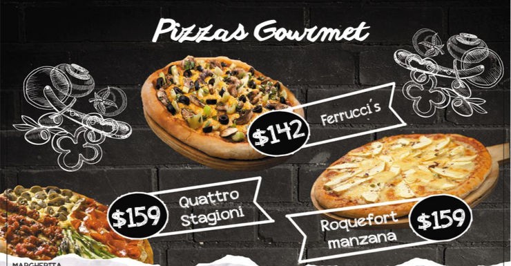 Pizzas gourmet