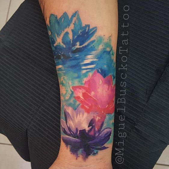Tatuaje watercolor